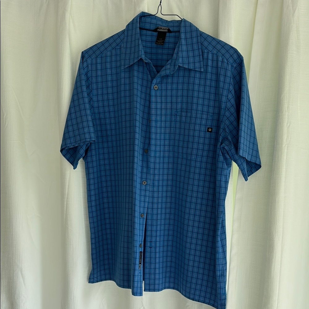 Marmot Blue Casual Button Down Shirt